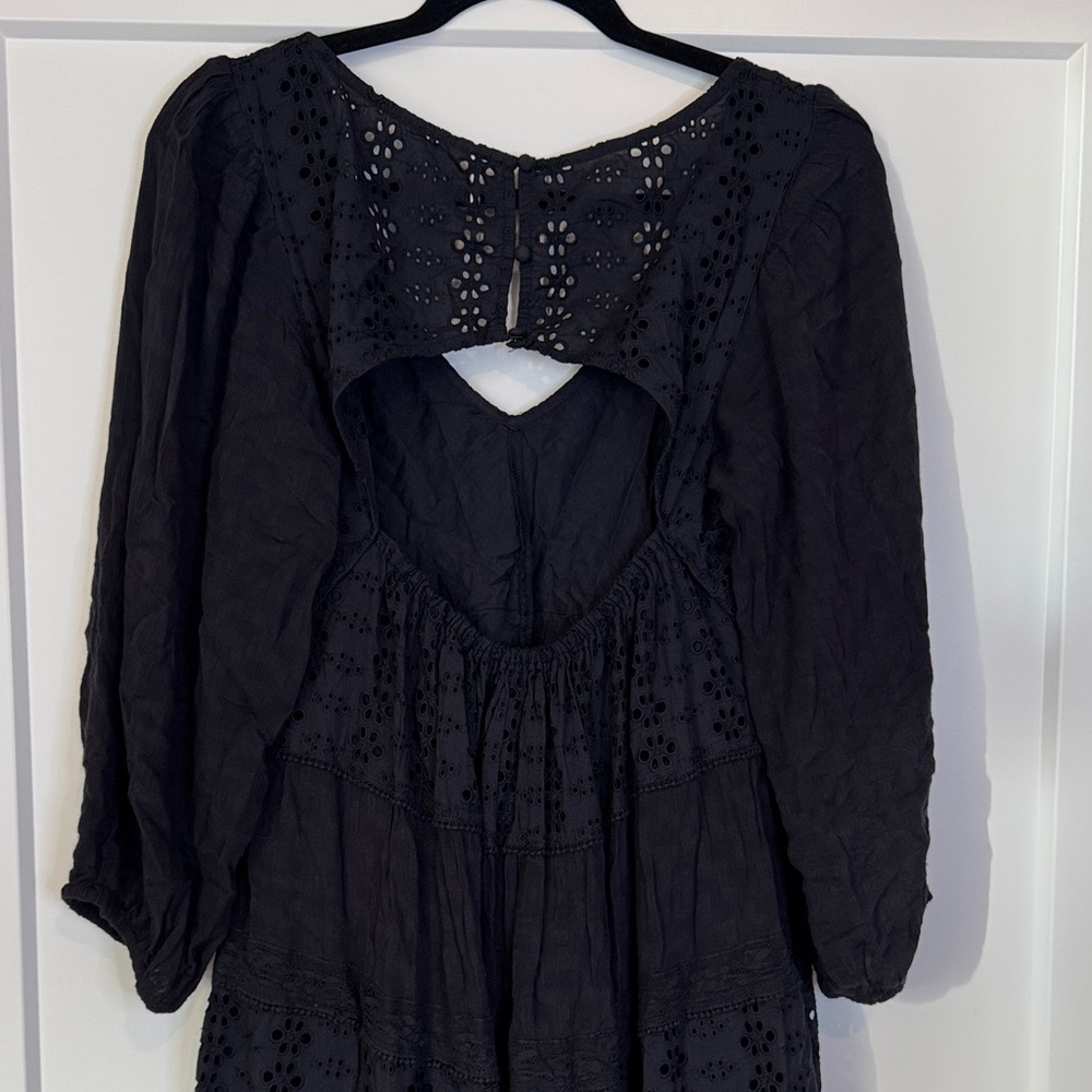 Free People Mockingbird Maxi in Black - Picture 5 of 9